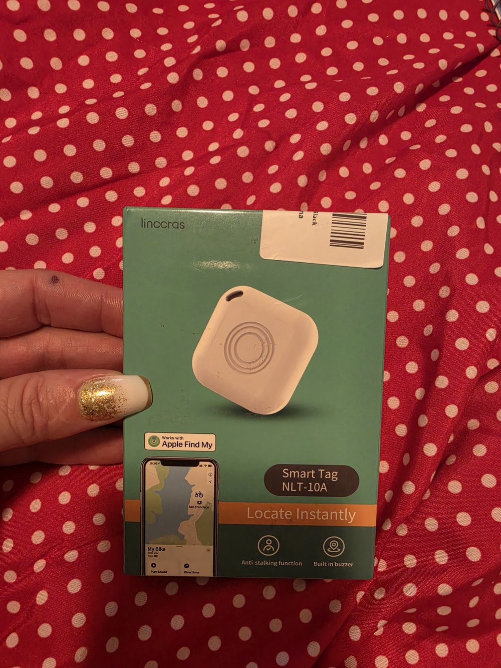 Linccras 4 Pack Smart Tag Tracker
